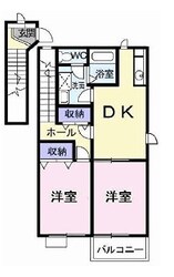 メゾン・アンソレイエの物件間取画像